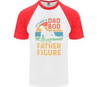 Maglietta Da Baseball S/S Per Uomo 'Father Figure' Per La Festa Del Papà