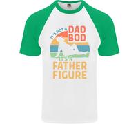 Maglietta Da Baseball S/S Per Uomo 'Father Figure' Per La Festa Del Papà