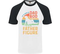 Maglietta Da Baseball S/S Per Uomo 'Father Figure' Per La Festa Del Papà