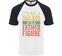 Maglietta Da Baseball S/S Per Uomo 'Father Figure' Per La Festa Del Papà