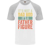 Maglietta Da Baseball S/S Per Uomo 'Father Figure' Per La Festa Del Papà