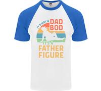 Maglietta Da Baseball S/S Per Uomo 'Father Figure' Per La Festa Del Papà