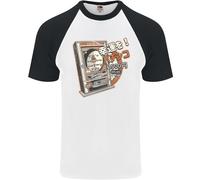 Maglietta Da Baseball S/S Per Uomo Gioco Arcade Macchina Pachinko