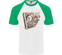 Maglietta Da Baseball S/S Per Uomo Gioco Arcade Macchina Pachinko