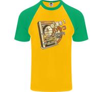 Maglietta Da Baseball S/S Per Uomo Gioco Arcade Macchina Pachinko