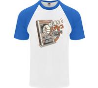 Maglietta Da Baseball S/S Per Uomo Gioco Arcade Macchina Pachinko