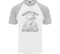 Maglietta Da Baseball S/S Per Uomo Koala Bear Earth Day Everyday Climate Change