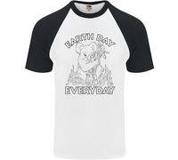 Maglietta Da Baseball S/S Per Uomo Koala Bear Earth Day Everyday Climate Change