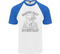 Maglietta Da Baseball S/S Per Uomo Koala Bear Earth Day Everyday Climate Change