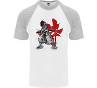 Maglietta Da Baseball S/S Per Uomo Samurai Spirit MMA Mixed Martial Arts