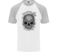 Maglietta Da Baseball S/S Per Uomo Skull Of Chains