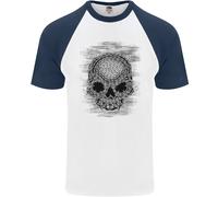 Maglietta Da Baseball S/S Per Uomo Skull Of Chains