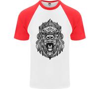 Maglietta Da Baseball S/S Uomo Ape Mandala Art