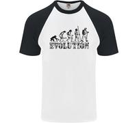 Maglietta Da Baseball S/S Uomo Fireman Evolution