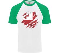 Maglietta Da Baseball T-Shirt A Maniche Corte Con Bandiera Tonga Per Uomini