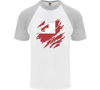 Maglietta Da Baseball T-Shirt A Maniche Corte Con Bandiera Tonga Per Uomini