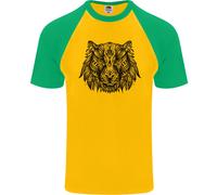Maglietta Da Baseball Tiger Uomo S/S Mandala Art