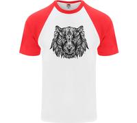 Maglietta Da Baseball Tiger Uomo S/S Mandala Art