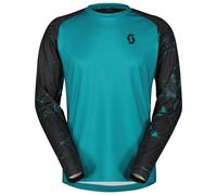 Maglietta da bicicletta Langarm Trail Storm nero