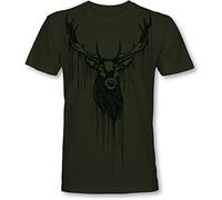 Maglietta da cacciatore: Dripping Deer - regalo per cacciatori - cervo - abbigliamento da cacciatore - abbigliamento da caccia - regalo per uomini - maglietta da caccia - Eber Outdoor Natur Army