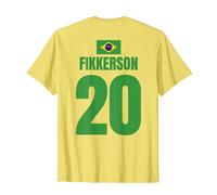 Maglietta da calcio Brasile con nome Anti Islanda Sauf Mallorca Maglietta