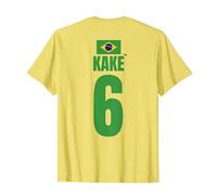 Maglietta da calcio Brasile con nome Anti Islanda Sauf Mallorca Maglietta