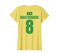 Maglietta da Calcio Brasile con Nome Anti Islanda Sauf Mallorca Maglietta, Donna, Limone, M