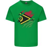 Maglietta Da Calcio Per Bambini Torn Vanuatu Flag Day