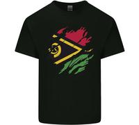 Maglietta Da Calcio Per Bambini Torn Vanuatu Flag Day