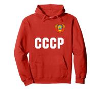 Maglietta da Calcio Russia CCCP URSS Russia Felpa con Cappuccio