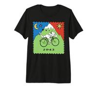Maglietta da Ciclismo 1943 LSD Acid Hofmann Trip Maglietta Premium