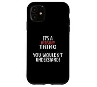 Maglietta da città con scritta "It's A HERSHEY Thing" Custodia per iPhone 11