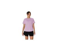 Maglietta da corsa asics core rosa da donna
