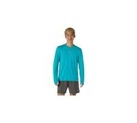 Maglietta da corsa asics road seamless blu da uomo