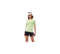 Maglietta da corsa compressport performance verde da donna