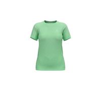 Maglietta da corsa da donna odlo essentials seamless verde