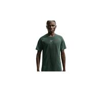 Nike Running - T-shirt leggero e traspirante - M Nike AF Stride SS Top Black Lt Green Spark Reflective Silver per Uomo - Taglia M - Verde