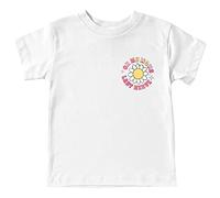 Maglietta da donna a maniche corte unisex "ON My Moms Last Nerve" per adolescenti, divertente maglietta con stampa per bambini dai 3 ai 13 anni, bianco, 13-14 Jahre