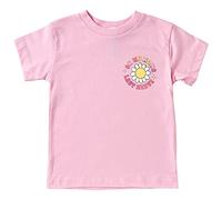 Maglietta da donna a maniche corte unisex "ON My Moms Last Nerve" per adolescenti, divertente maglietta con stampa per bambini dai 3 ai 13 anni, Colore: rosa., 8-9 Jahre