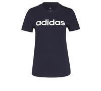 Maglietta da donna adidas Essentials Slim Logo Bleu L