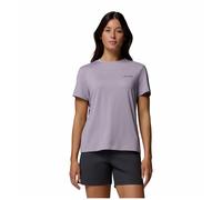 Maglietta da donna Columbia Parsons Point™ SS Logo Tee Taglia: M / Colore: viola