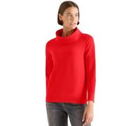 Maglietta da Donna con Collo Grande, Arancione Pumkin, XL