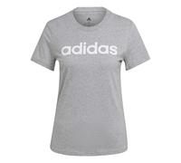 Maglietta da donna con logo adidas Essentials Grigio L