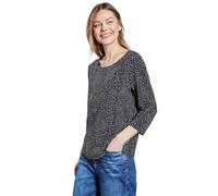Maglietta da Donna con Motivo, Deep Tint Blue, 48