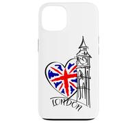 Maglietta da donna con scritta "I Love London-I Heart London", Inghilterra, Regno Unito Custodia per iPhone 13