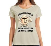 Maglietta da donna con scritta "Jeder kann ja was gut Ich kann gut