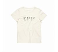 Devold Of Norway Flowers Short Sleeve T-shirt Bianco S Donna