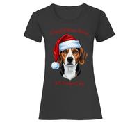 Maglietta da donna di Natale A Woof Of Warm Wishes And Tail Wags Of Joy...