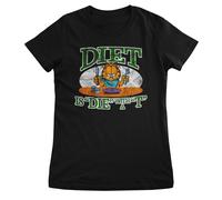 Maglietta Da Donna 'Die' Con Garfield Ufficialmente Licenziata - Dieta È 'Die'
