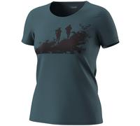 Maglietta da donna Dynafit Graphic Co W S/S Tee Taglia: XL / Colore: grigio